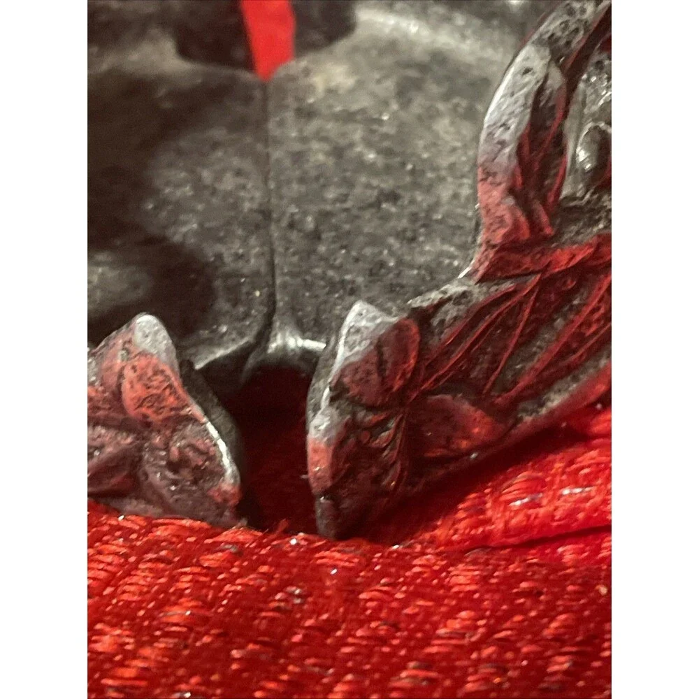 Vintage 1996 Carson Pewter Hummingbird Candle Holder Set Of 2